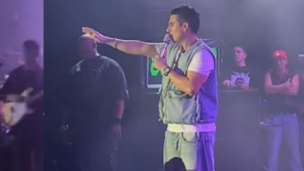 Pipe Bueno defendió una mujer en pleno concierto que estaba siendo maltratada 