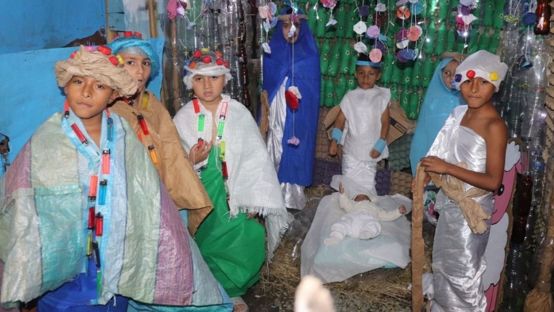 ¡Navidad Limpia! Concurso de Pesebres Reciclables Invita a Cuidar el Medio Ambiente