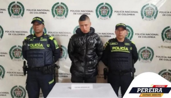 La Policía lo vio cuando estaba golpeando a su compañera sentimental en el municipio de Santa Rosa de Cabal 