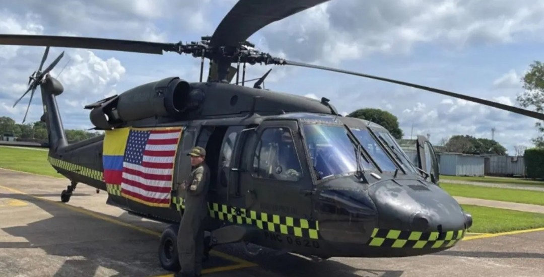Hay cese de operaciones de helicópteros Black Hawk en Colombia  por orden de EEUU