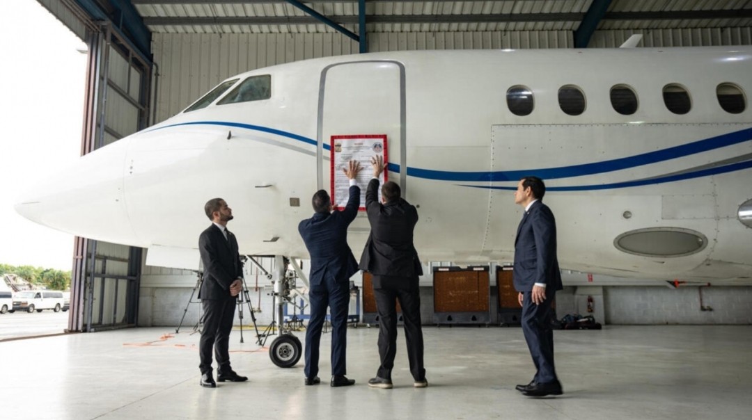 EE.UU. confiscó otro avión de Maduro en República Dominicana