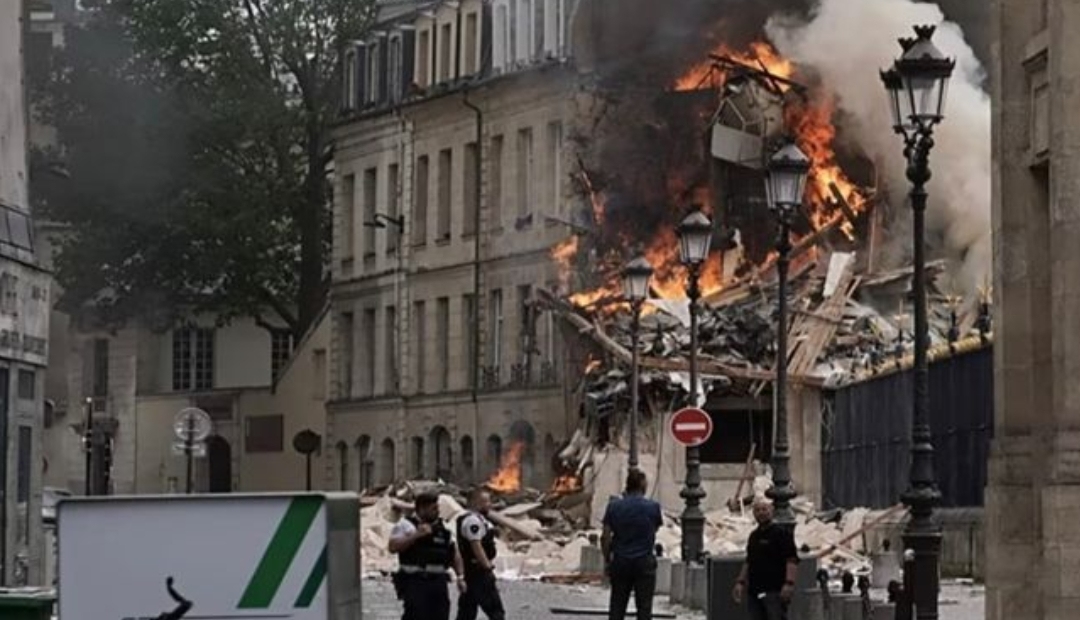 Grave incendio en París