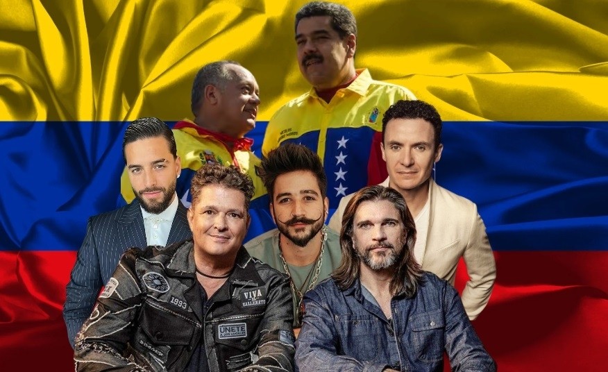 Maduro veta a nueve artistas colombianos en Venezuela