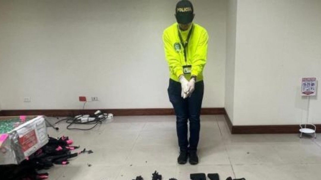 Intervienen envío de armas de alto poder desde Miami a Barranquilla