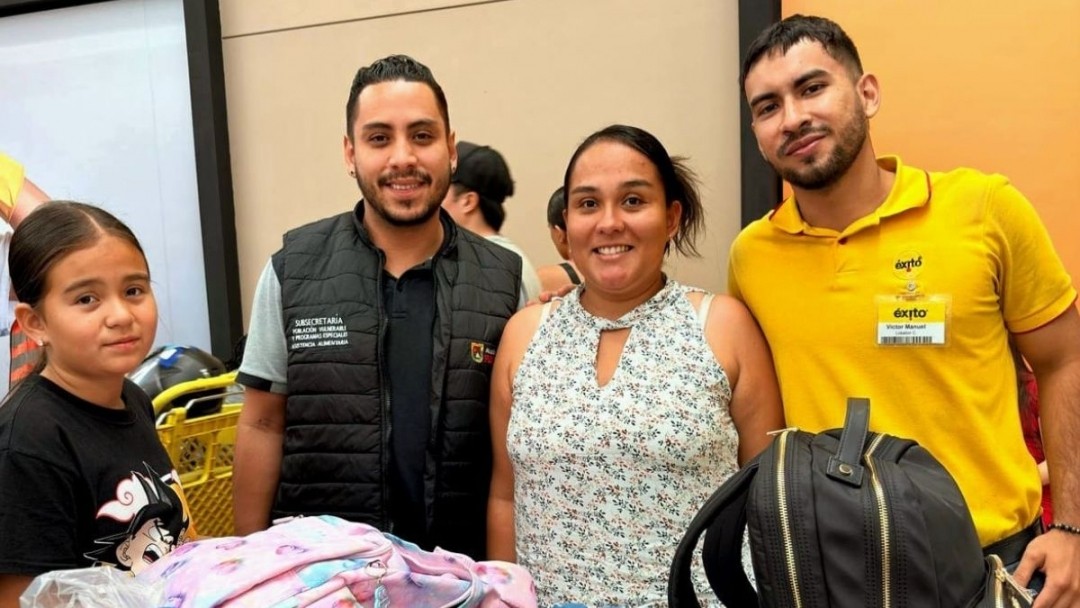 Alcaldía y Fundación Éxito iniciaron la entrega de apoyo alimentario a madres gestantes y lactantes