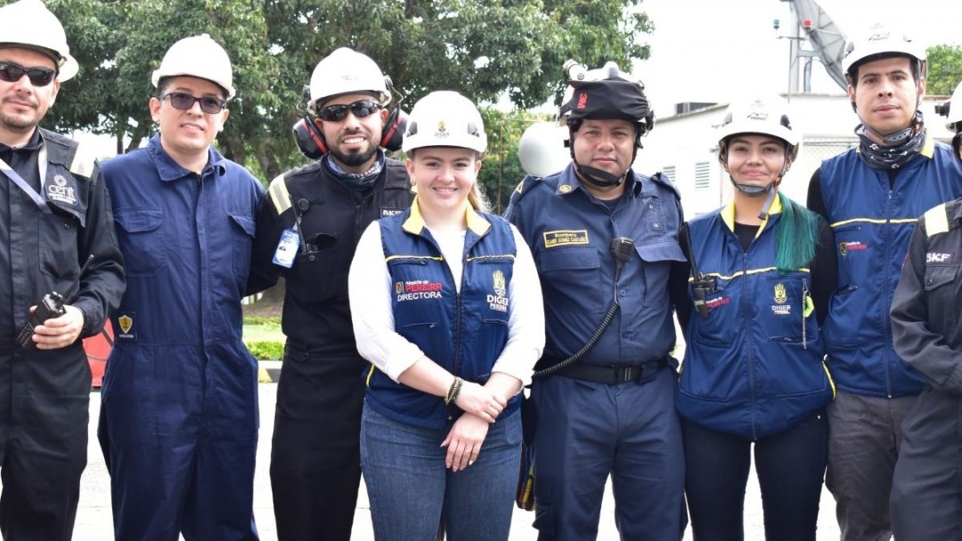 Simulacro en estación de hidrocarburos, fortalece respuesta ante emergencias en Pereira