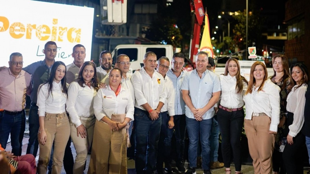 Pereira enciende esperanza con la modernización del alumbrado público