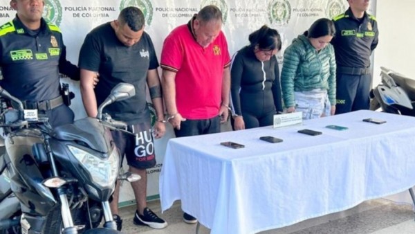 Asegurados cuatro presuntos integrantes de la red ‘Los Sureños’, dedicada al hurto de usuarios del sistema financiero en