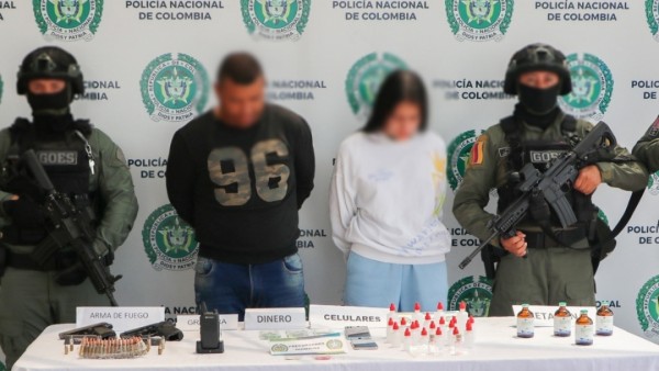 Capturados alias “Zarco o Gorila” y “Nicol”, presuntos distribuidores de ketamina y Tusi vinculados al grupo delincuenci