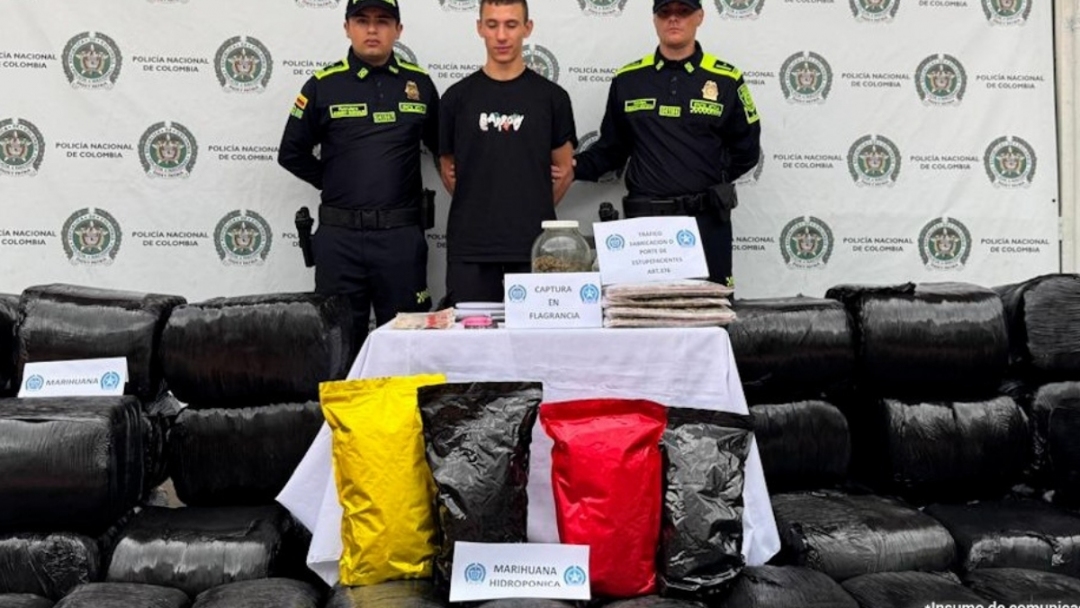 A la cárcel hombre sorprendido con 363 kilos de marihuana en Santa Rosa de Cabal