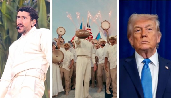 Trump califica de “terrible” la presentación de Bad Bunny en el Super Bowl