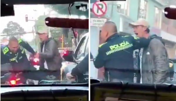 Sujeto de 27 años atacó a uniformado y causó daños a vehículo oficial