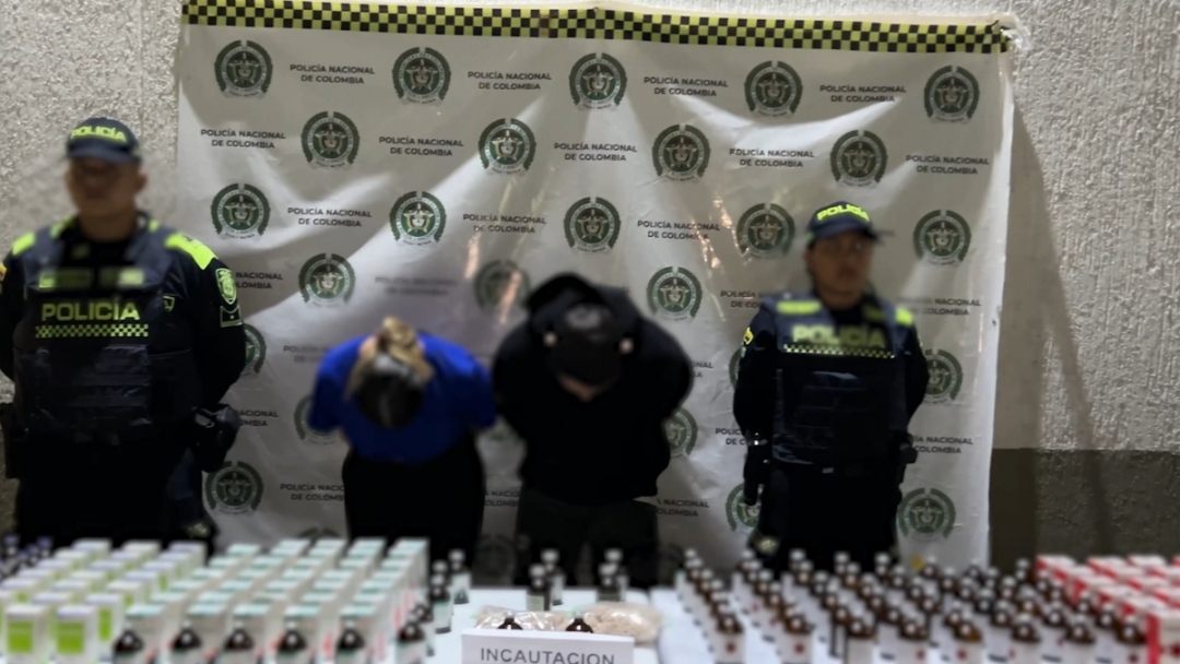 Incautan 200 frascos de ketamina y evitan la venta de 8.000 dosis en Dosquebradas