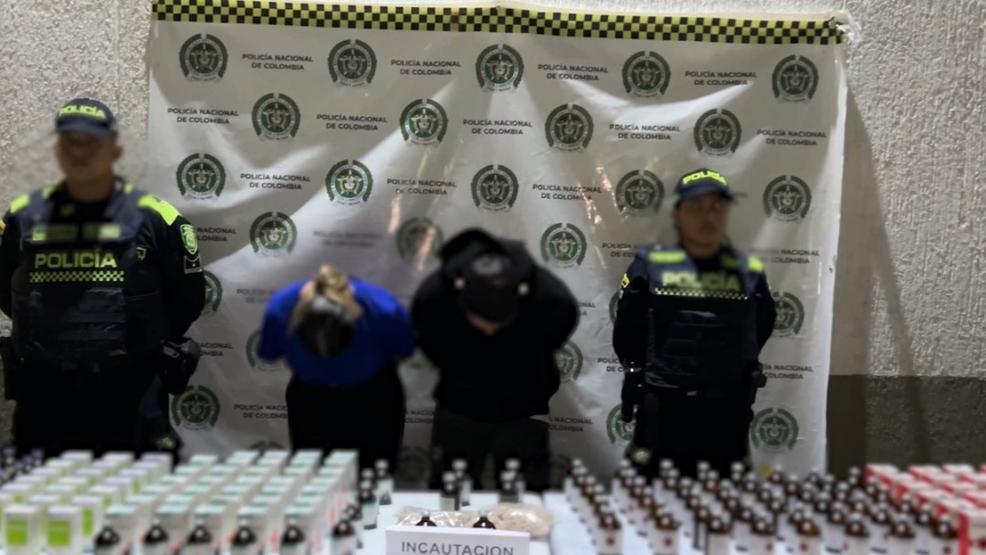 Incautan 200 frascos de ketamina y evitan la venta de 8.000 dosis en Dosquebradas