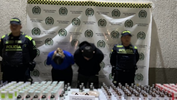 Incautan 200 frascos de ketamina y evitan la venta de 8.000 dosis en Dosquebradas