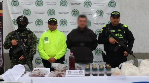 Desmantelado mega laboratorio de cocaína en Dosquebradas tras seis meses de investigación