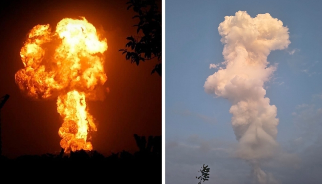 Erupción de volcán de lodo genera emergencia en San Juan de Urabá