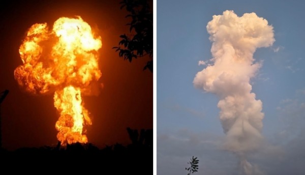 Erupción de volcán de lodo genera emergencia en San Juan de Urabá
