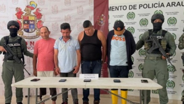 En prisión cuatro señalados de despojar a familia de su finca en Arauquita