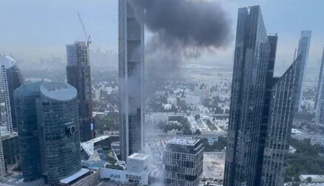 Ataque con dron sacude distrito financiero de Dubái