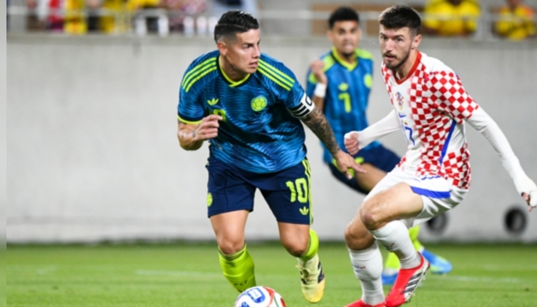 Colombia pierde 2-1 ante Croacia y deja dudas en su primer amistoso