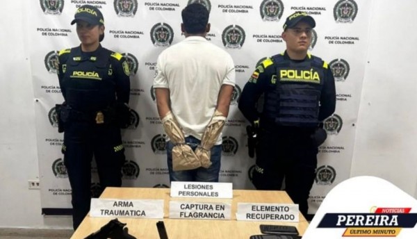 ¡Qué inseguridad! Intento de fleteo en pleno centro de Pereira, la suma era de $77 millones