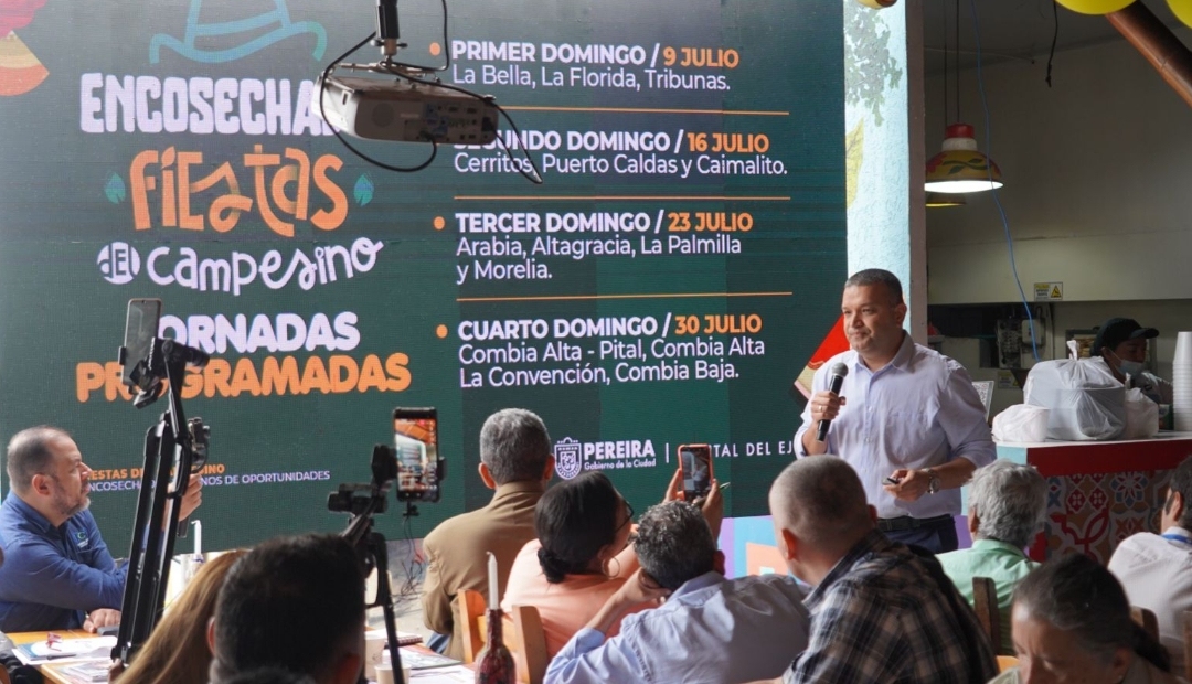 Encosechados llega a los corregimientos de Pereira