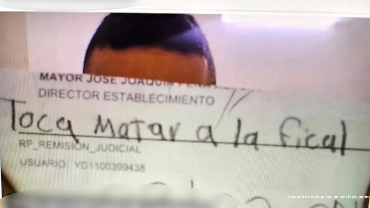 Detenido amenaza de muerte al fiscal que imputaba a la banda de microtráfico 'Los Lampas'