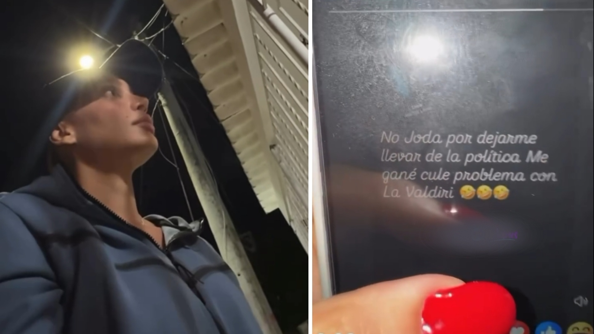 Imagen de La influenciadora Andrea Valdiri confrontó en su propia casa a un joven que la insultó en redes soci