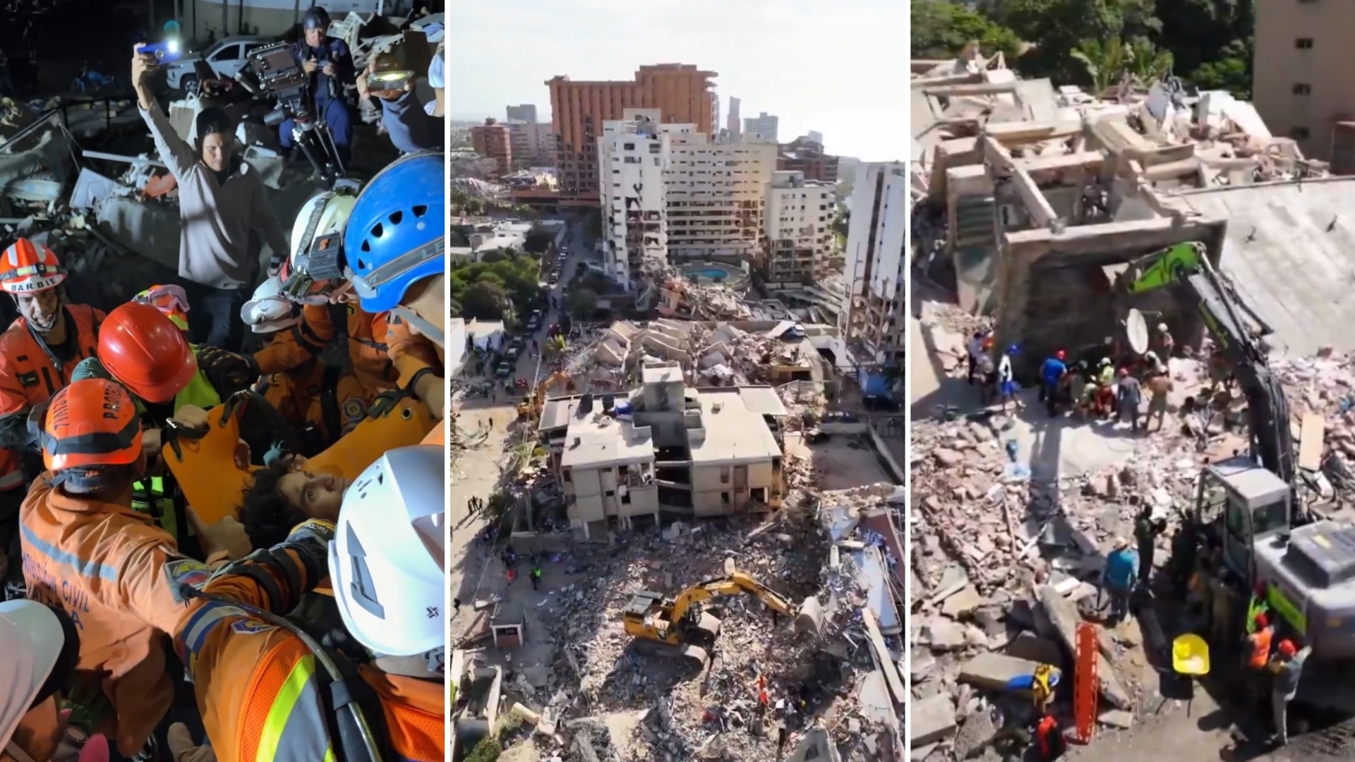 Imagen de Las labores de rescate en Venezuela se ralentizan por la alarmante escasez de maquinaria pesada