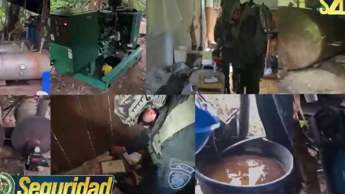 Imagen de Golpe al narcotráfico: destruyen megacomplejo cocalero de las disidencias 'Comuneros del Sur' en Nar