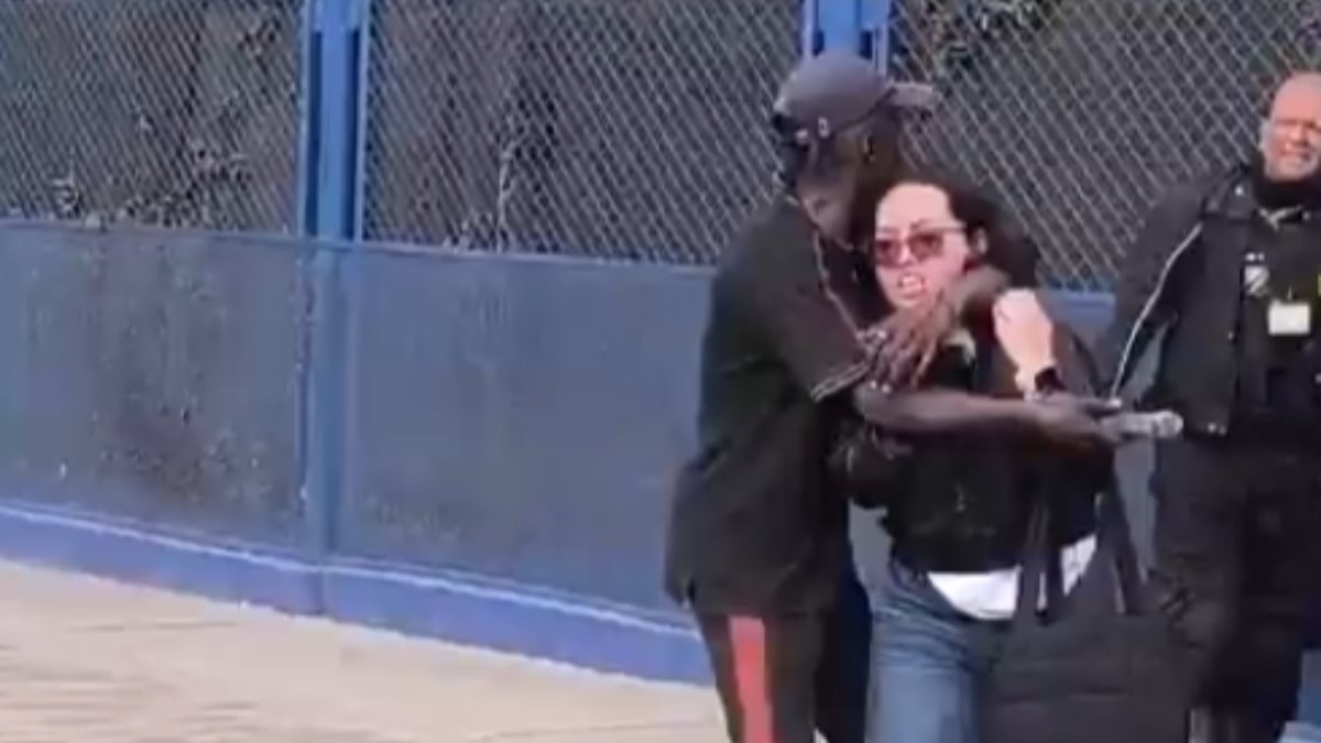 Imagen de Policía frustra toma de rehén y captura a un delincuente que amenazaba a una mujer con cuchillo