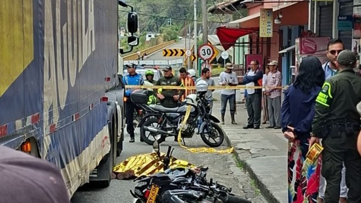 Imagen de Fatal accidente de tránsito deja un motociclista sin vida en vía de Cajamarca