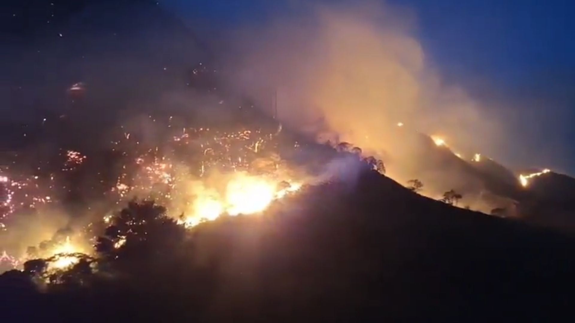 Imagen de Incendio fuera de control en Ábrego avanza hacia el casco urbano y activa la alerta nacional