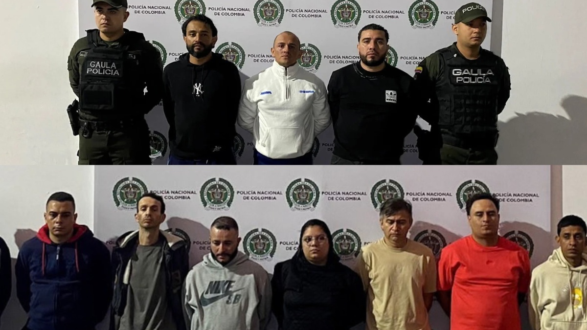Imagen de Caen 16 señalados integrantes de tres facciones criminales en el Valle de Aburrá