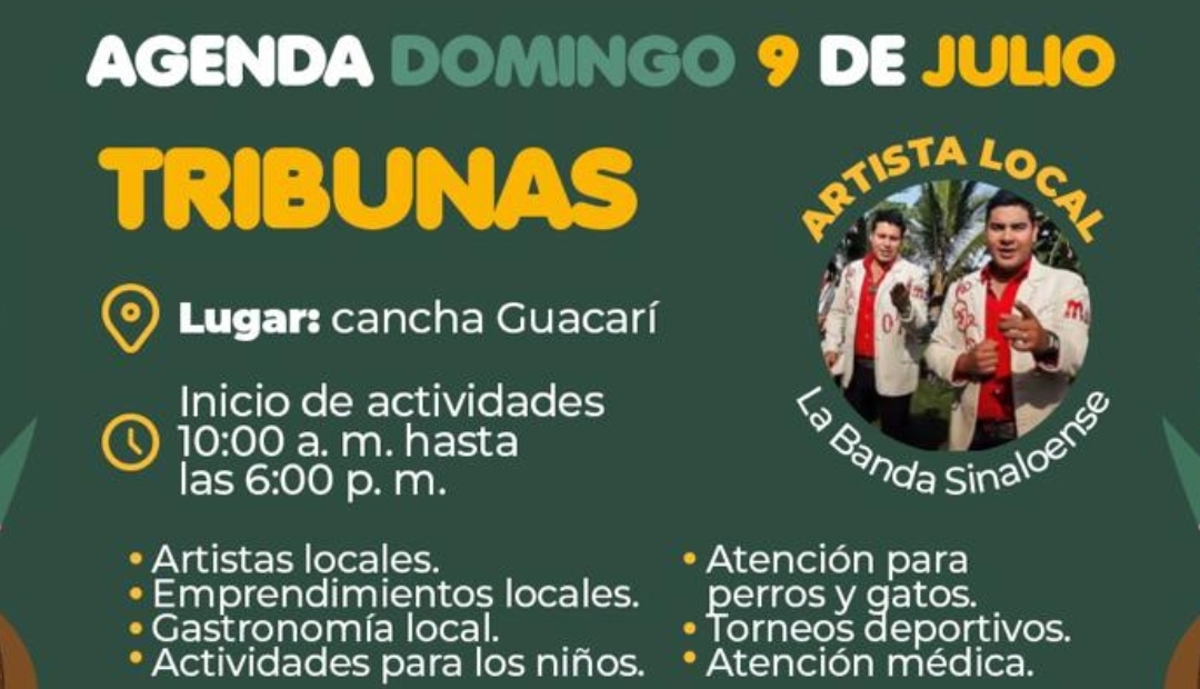 El domingo 9 de julio es de Encosechados 