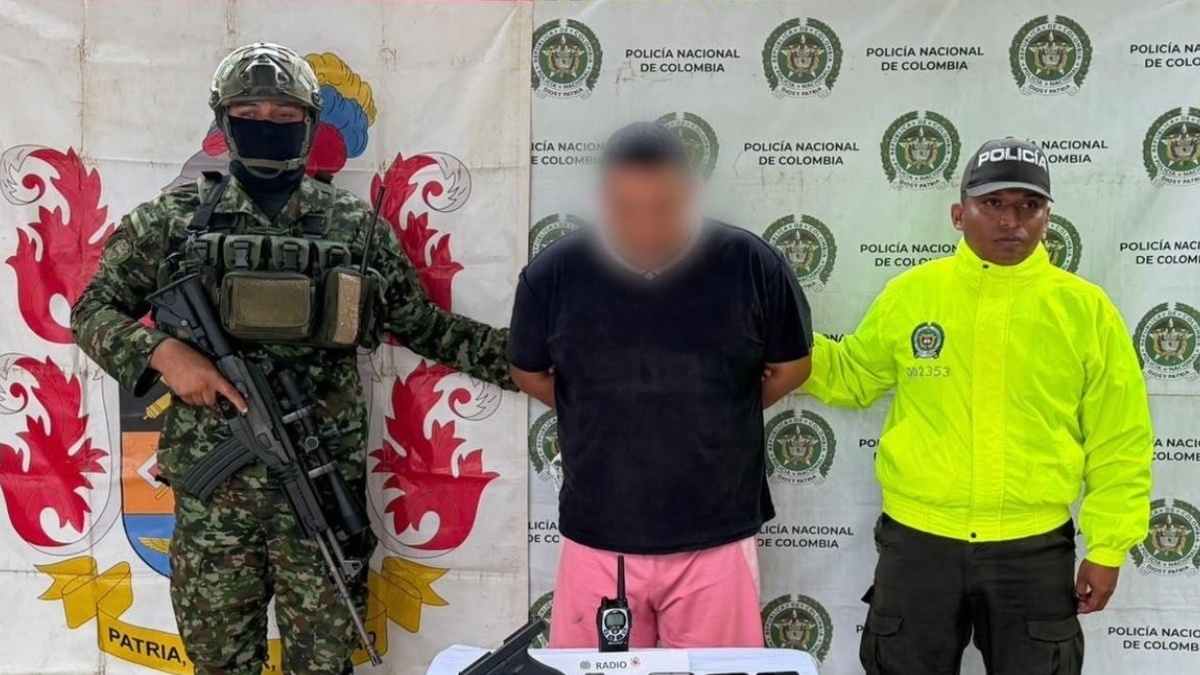 Capturan a alias Doble Cero presunto cabecilla de zona del Clan del Golfo en Zaragoza