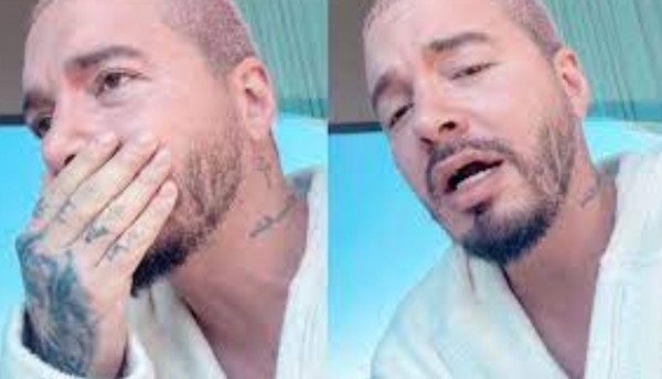 J Balvin se cayó de una moto y dejó ver en redes sociales las heridas que sufrió
