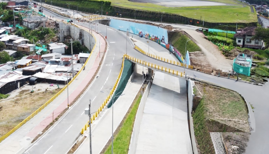 Habilitado nuevo intercambiador vial del Aeropuerto Internacional Matecaña