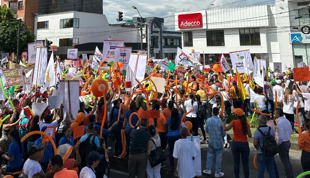 Así fue la inscripción oficial de Mauricio Salazar como candidato a la alcaldía de Pereira
