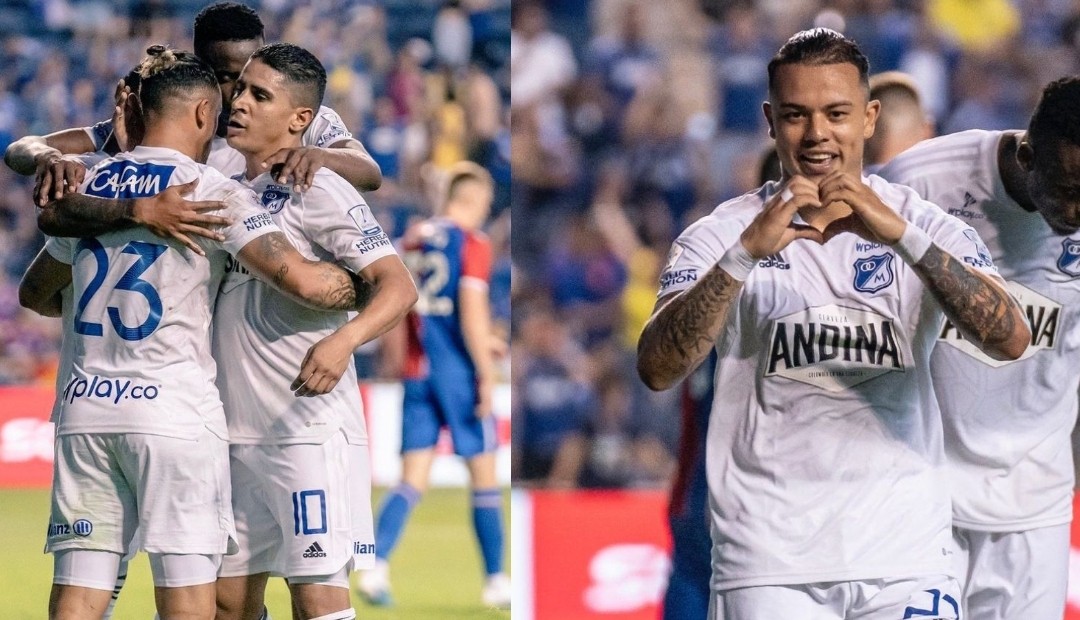 Millonarios remontó con un doblete de Leonardo Castro y venció 2-1 al Crystal Palace