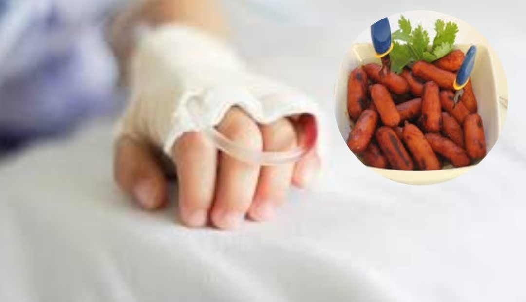 Niño muere ahogado con una salchicha en el colegio