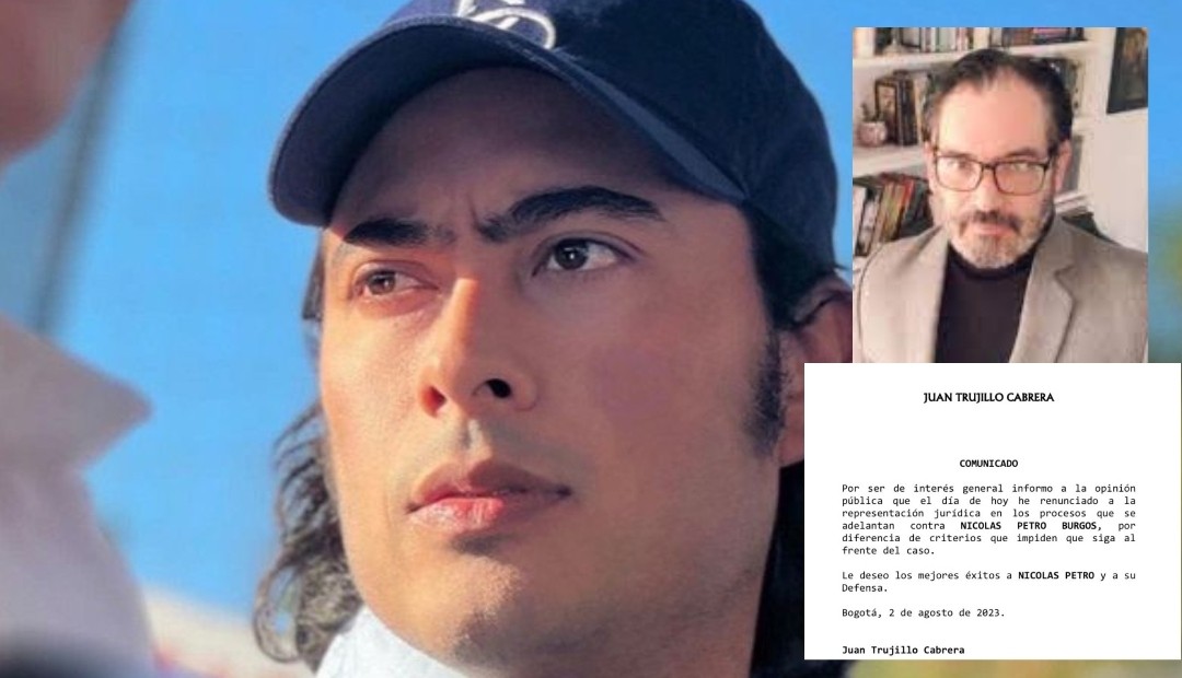Renunció abogado de Nicolás Petro por “diferencia de criterios”