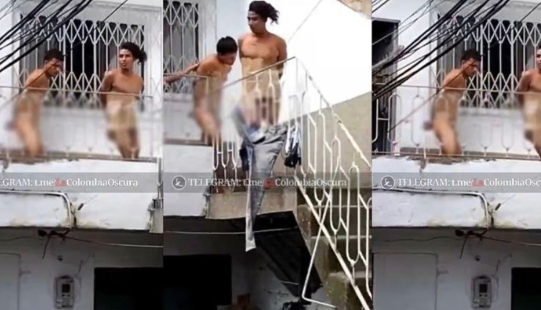 Golpean y desnudan a dos ladrones 