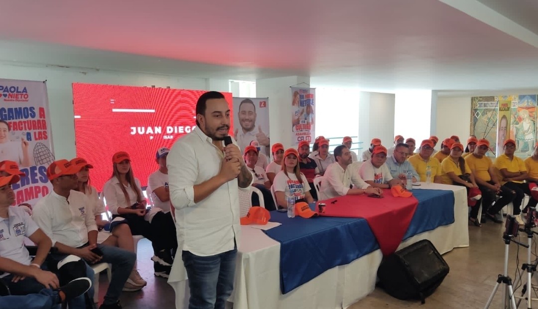 Institucionalidad de cambio radical adhirió a Juan Diego para la Gobernación