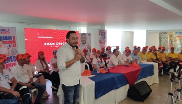 Institucionalidad de cambio radical adhirió a Juan Diego para la Gobernación