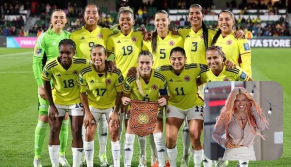 Karol G demuestra su apoyo incondicional a la Selección Colombia Femenina con un hermoso gesto