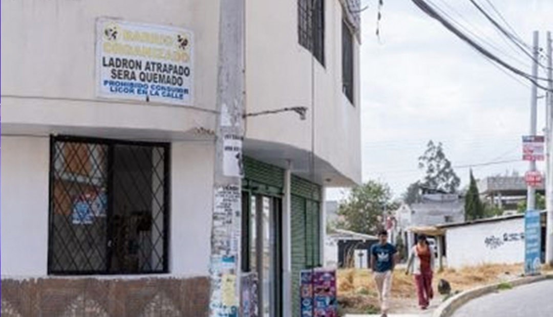 No podemos más con la inseguridad, así que ¡Cada ladrón que atrapemos será quemado!