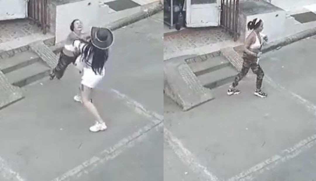 Dos “Damas” pelean a cuchillo en plena calle