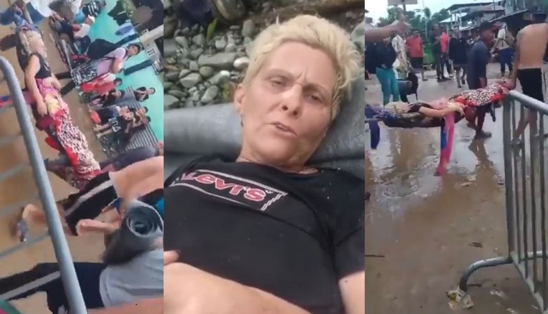 Mujer hallada con pierna rota tras ser abandonada por su hijo en la selva del Darién